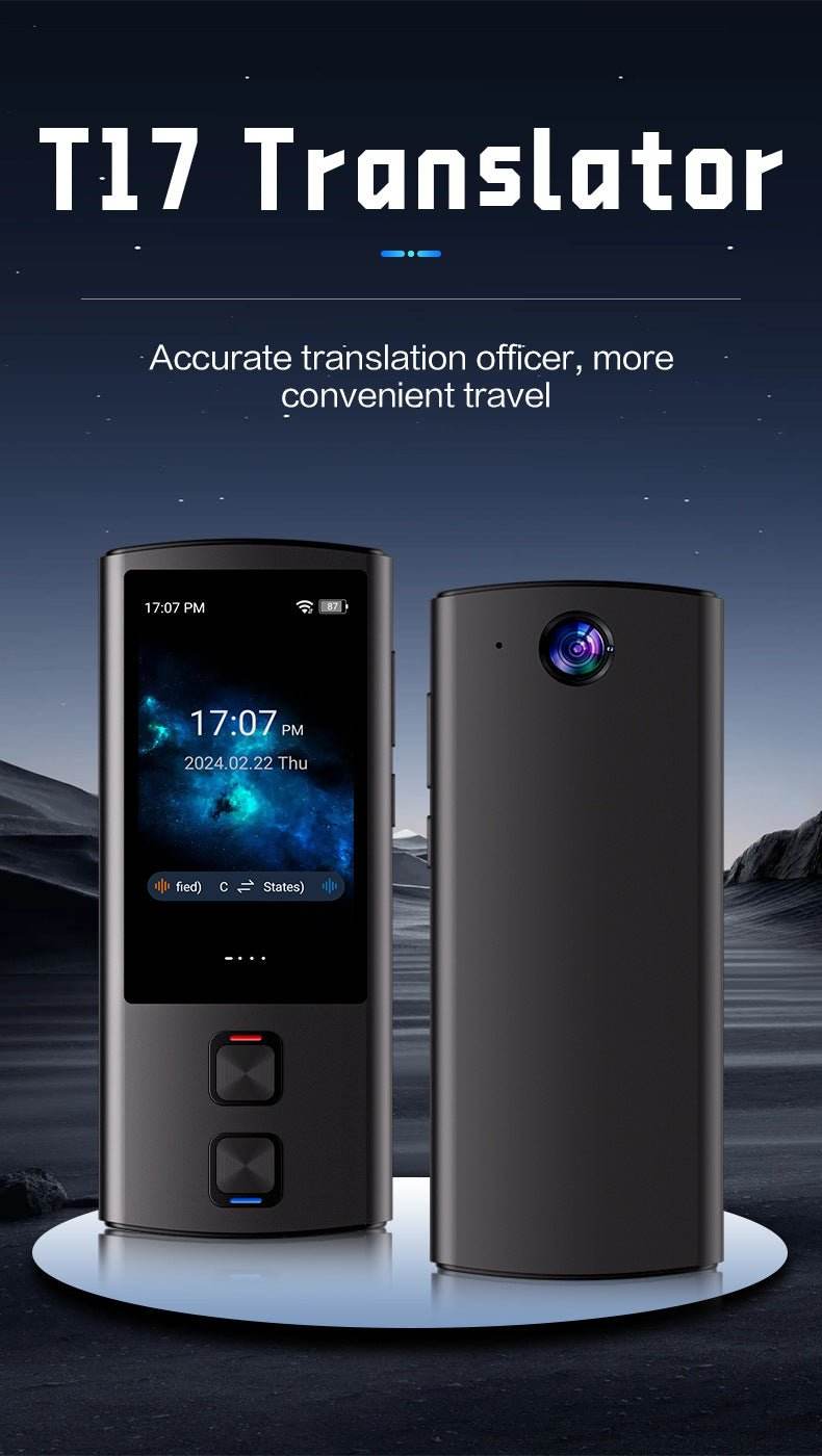 138 Language 2-Way Translator T17 with Voice & Photo