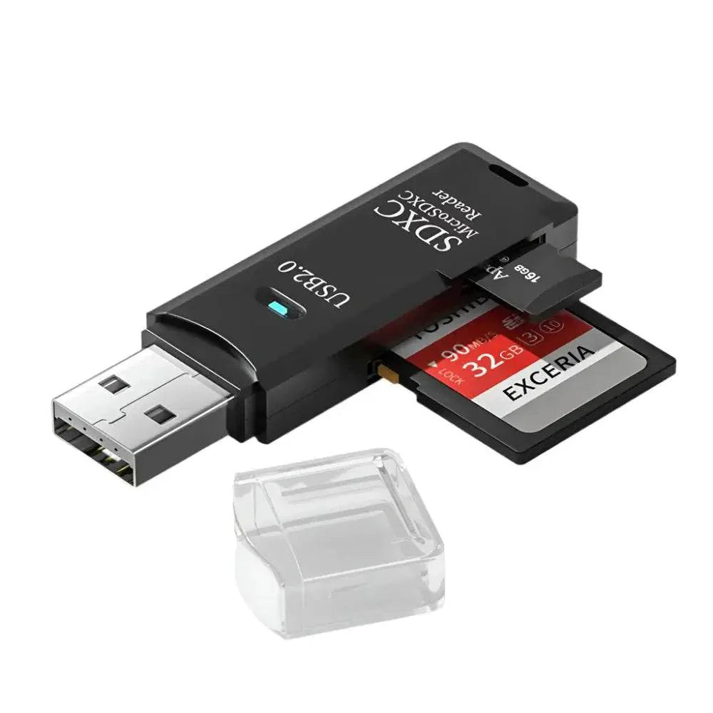 USB 3.0 Card Reader Micro TF & SD Compatible
