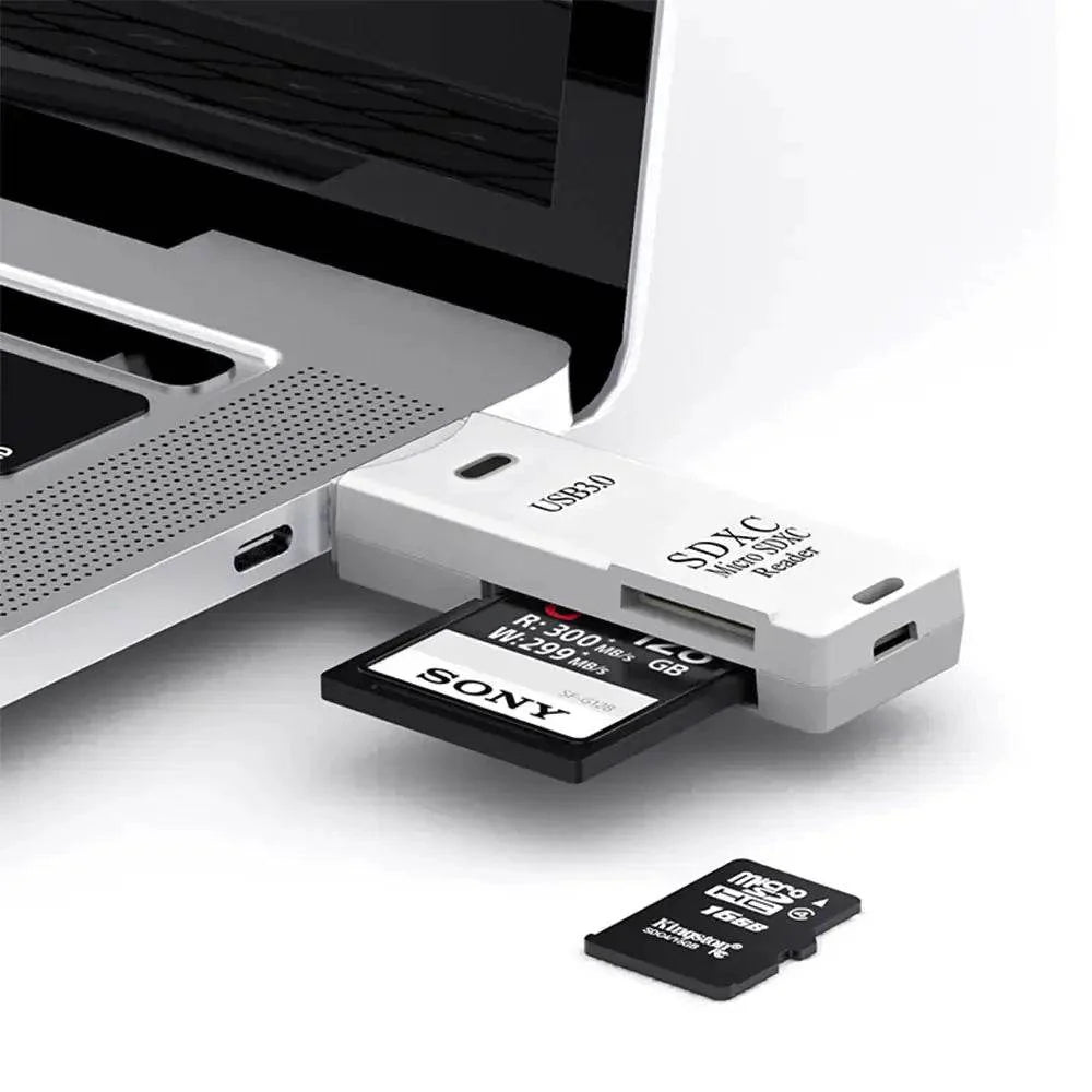 USB 3.0 Card Reader Micro TF & SD Compatible