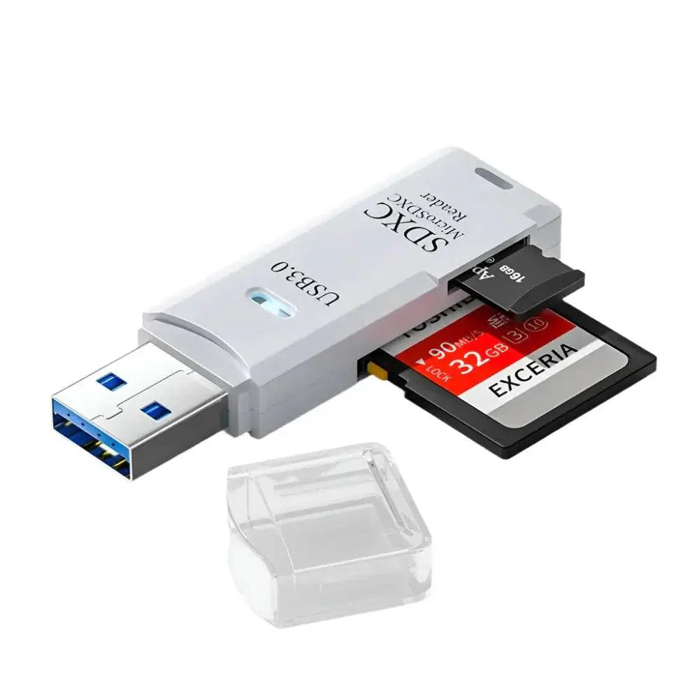 USB 3.0 Card Reader Micro TF & SD Compatible