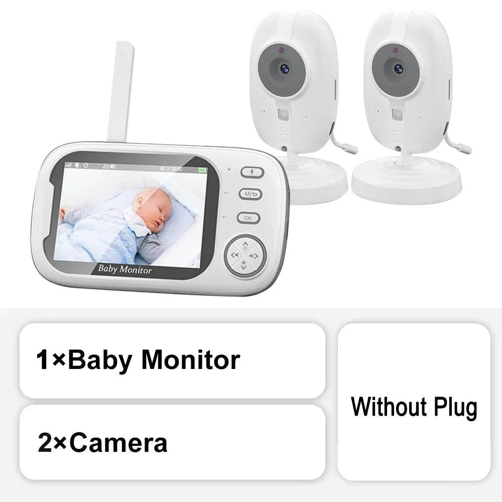 3.5" Video Baby Monitor with Night Vision & Audio
