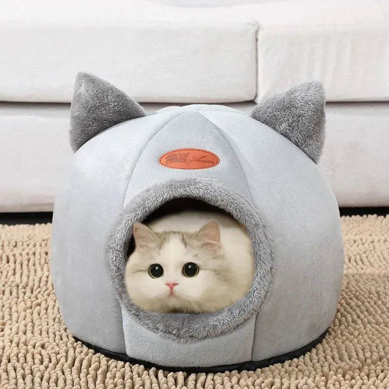 New Deep Sleep Comfort In Winter Cat Bed Iittle Mat Basket Small Dog House