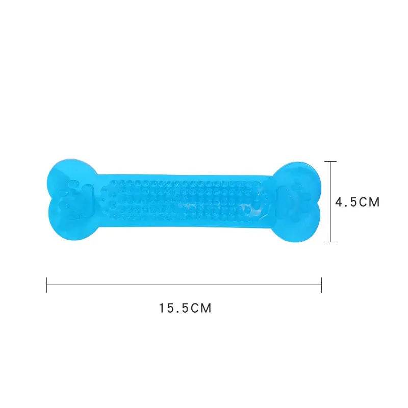 Durable Rubber Bone Toy for Aggressive Chewers