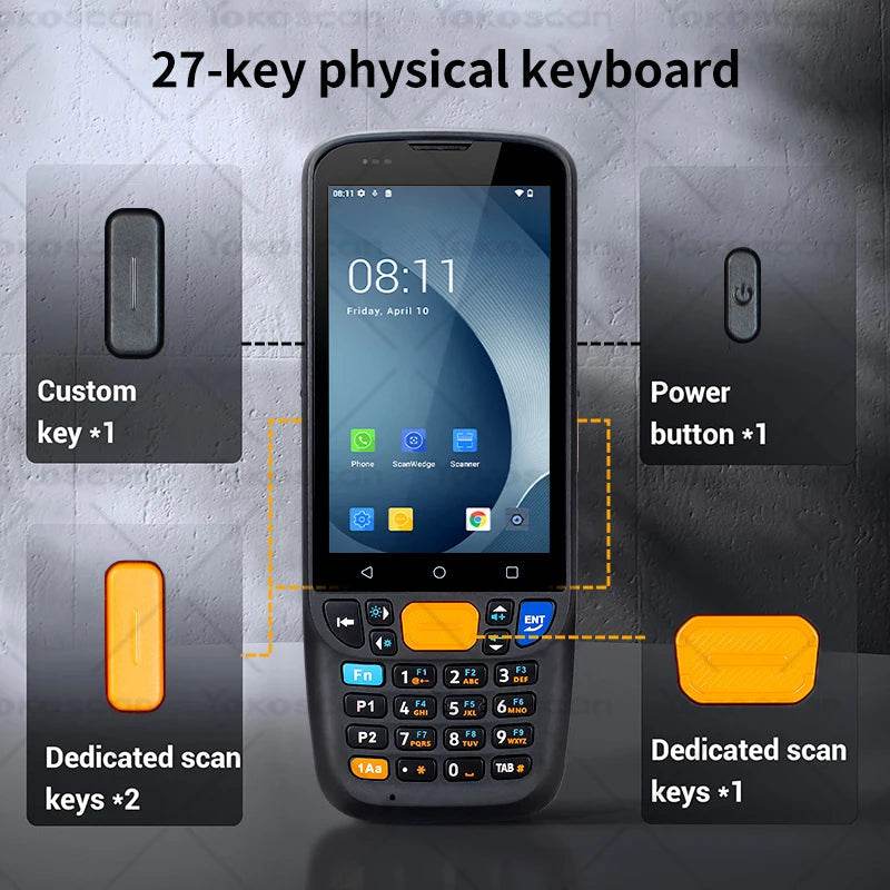 8Core Megapixel Scanner IP67 Handheld Terminal