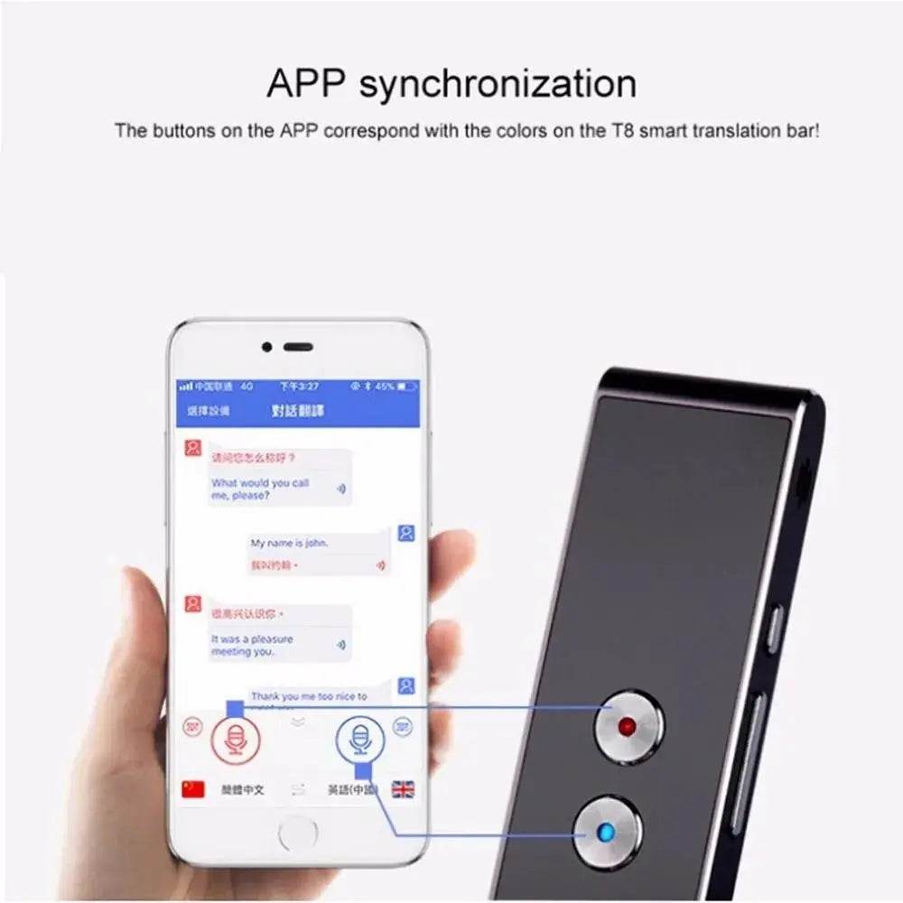 Loja Manuel Coelho Multilingual Travel Translator & Voice Recorder