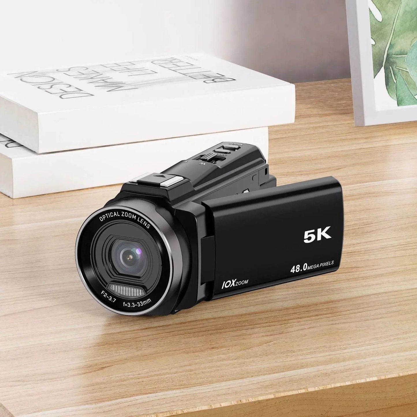 Video Camera Outdoor 5K48MP Zoom