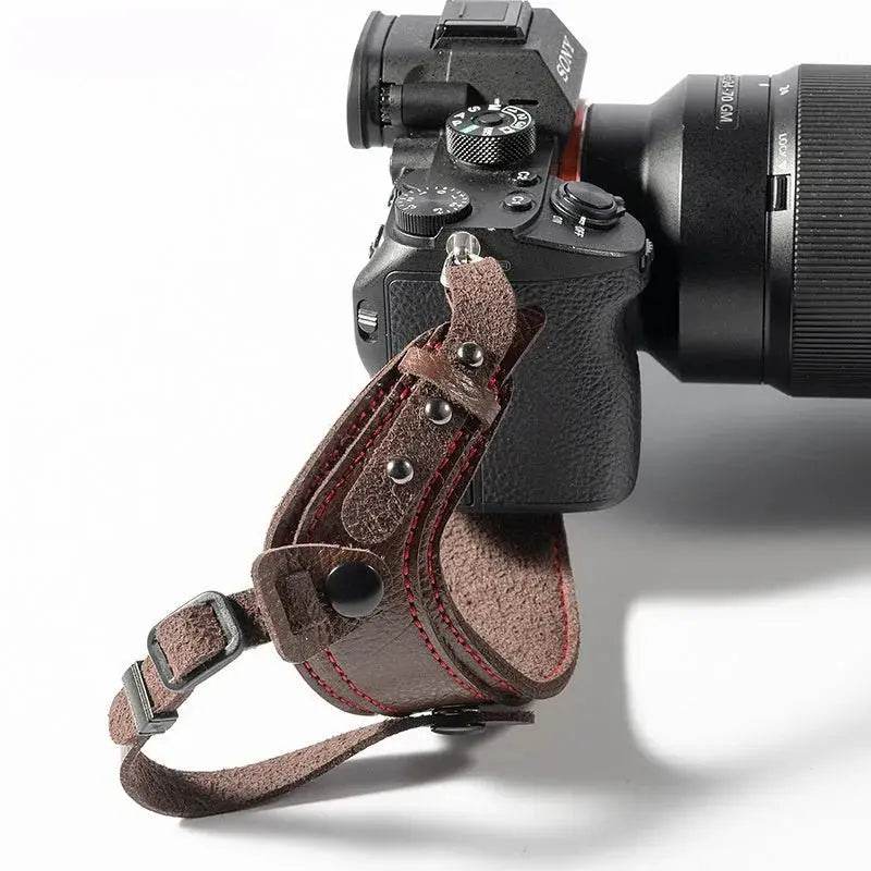 Premium Leather Wristband for Camera by Loja Manuel Coelho
