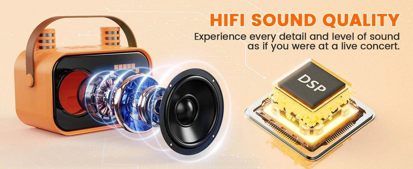 Mini Karaoke Machine for Kids