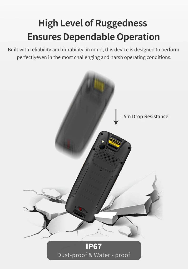 8Core Megapixel Scanner IP67 Handheld Terminal