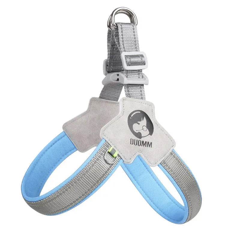 Dog Harness Adjustable Pet Harness Vest Reflective Mesh