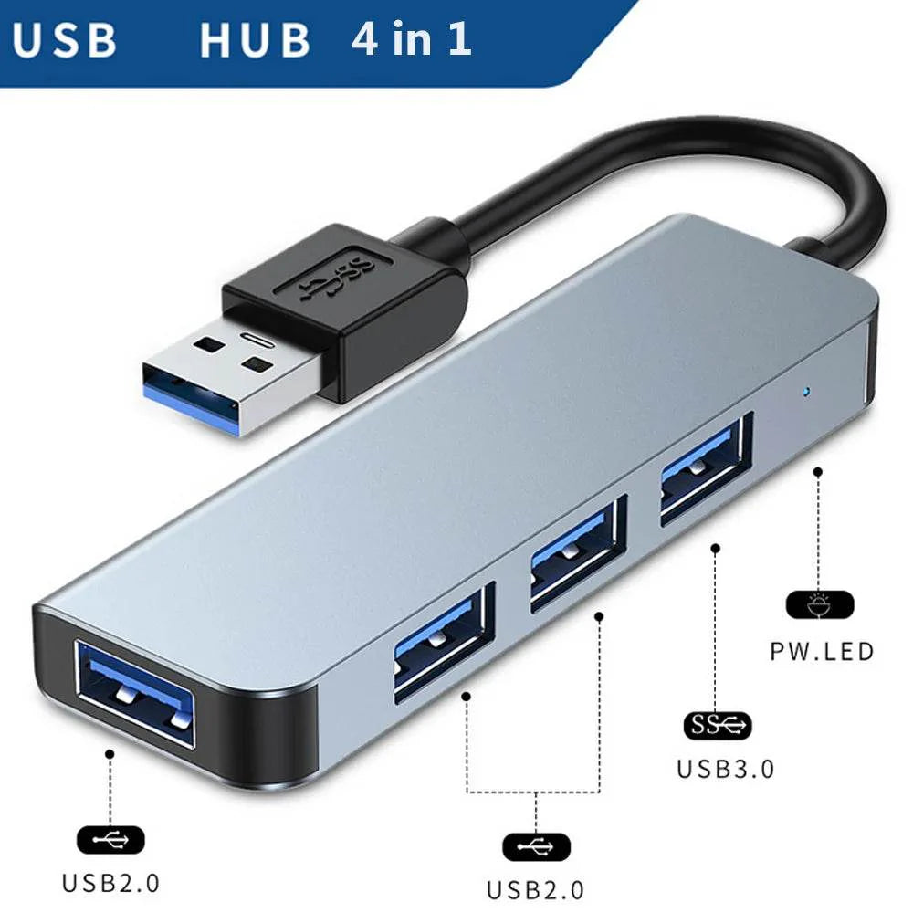 USB Hub 3.0 Splitter Multiport Adapter 4K HDMI 4/5/6/8/11