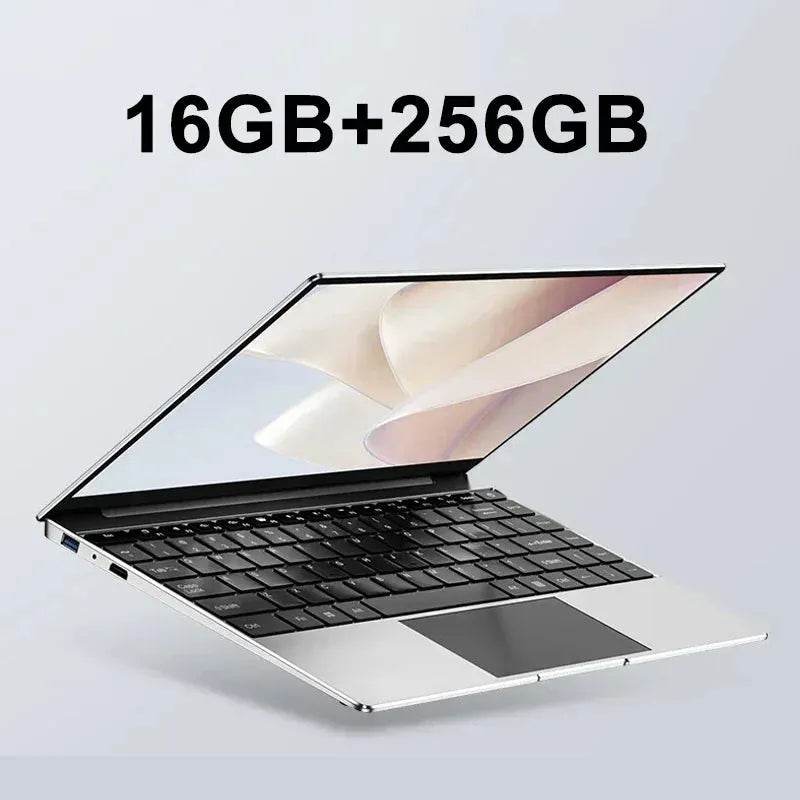 Laptop Ultra Slim16GB RAM 2TB SSD Intel N3700 Notebook