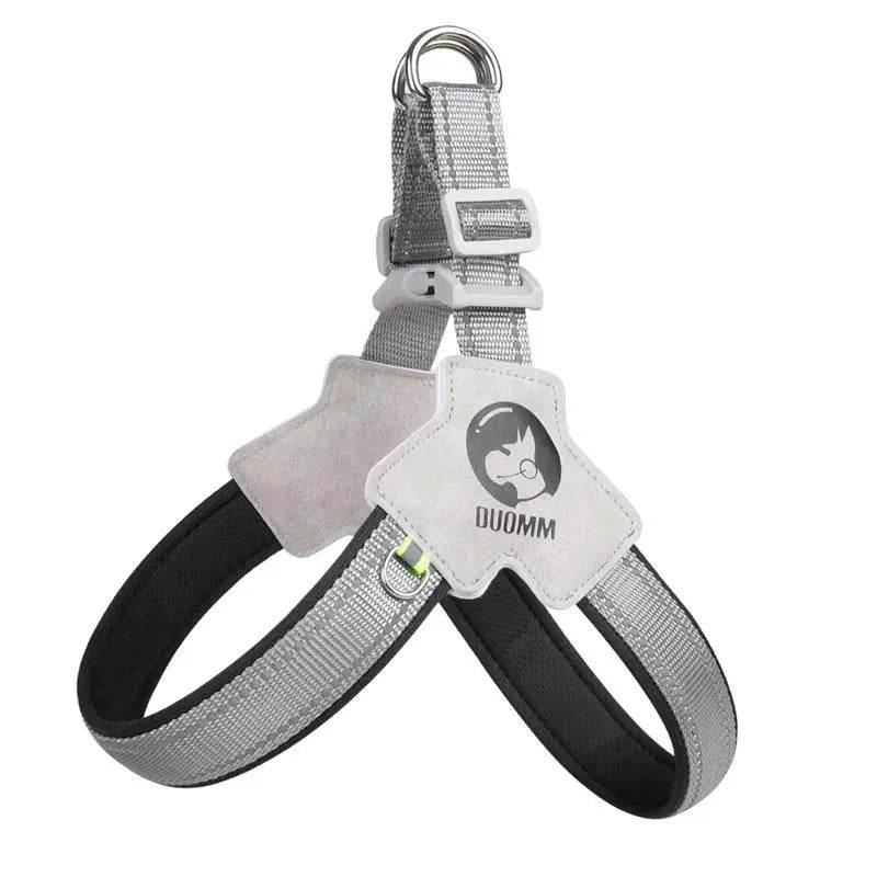 Dog Harness Adjustable Pet Harness Vest Reflective Mesh