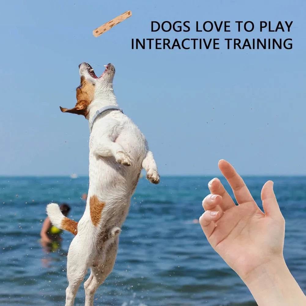 Natural Coffee Wood Dog Chew Toy | Mumbies