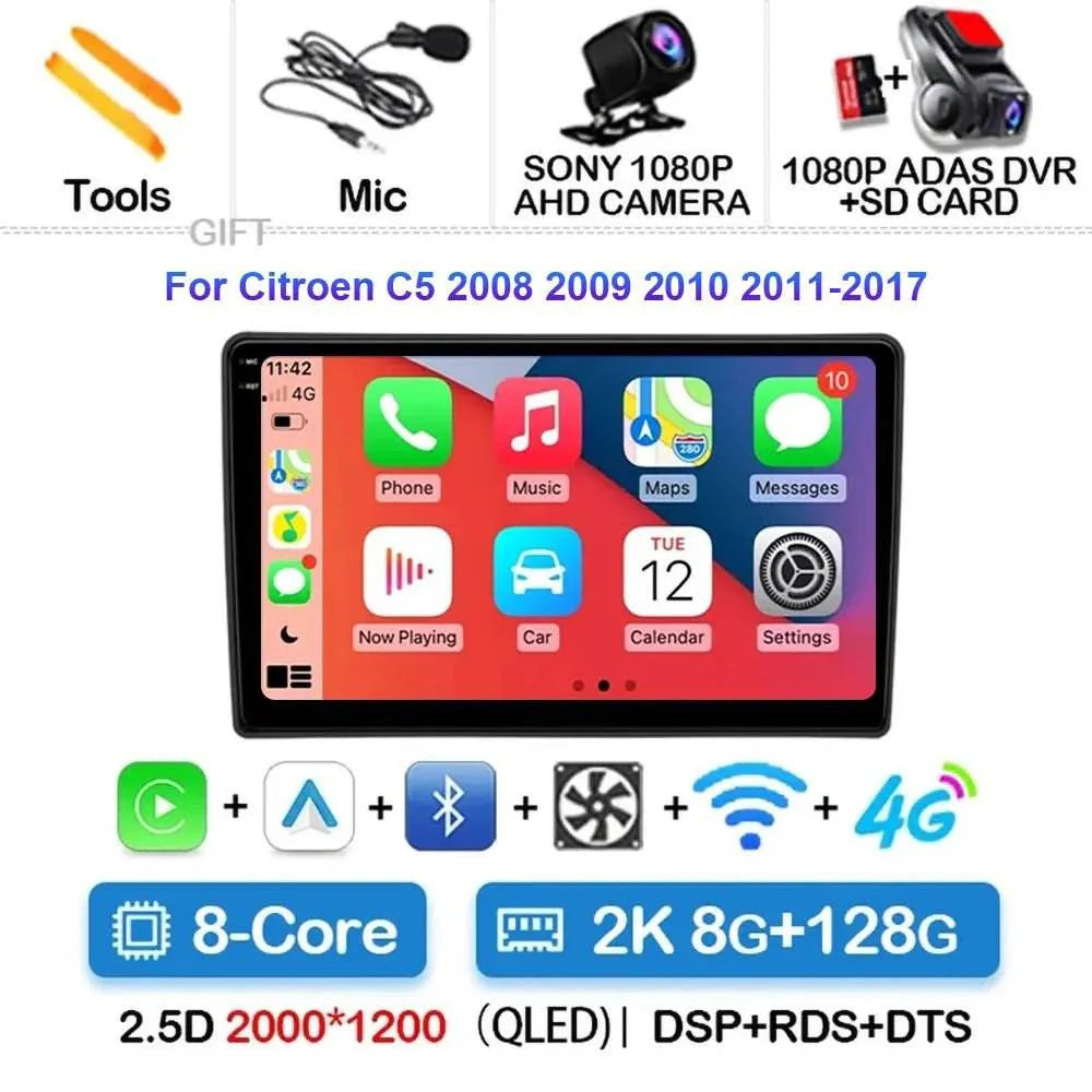Android 15 Car Radio for Citroen C5 (2009-2015)