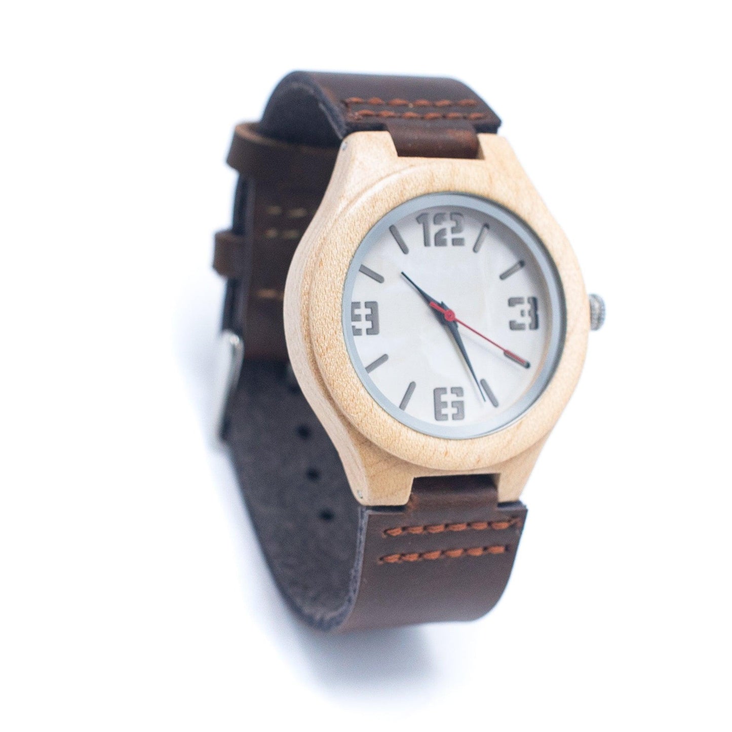 Bamboo Watch Eco Natural Leather Strap WA - 327 - Shop The Shop