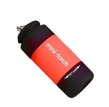 USB Rechargeable LED Pocket Flashlight Keychain Mini Torch
