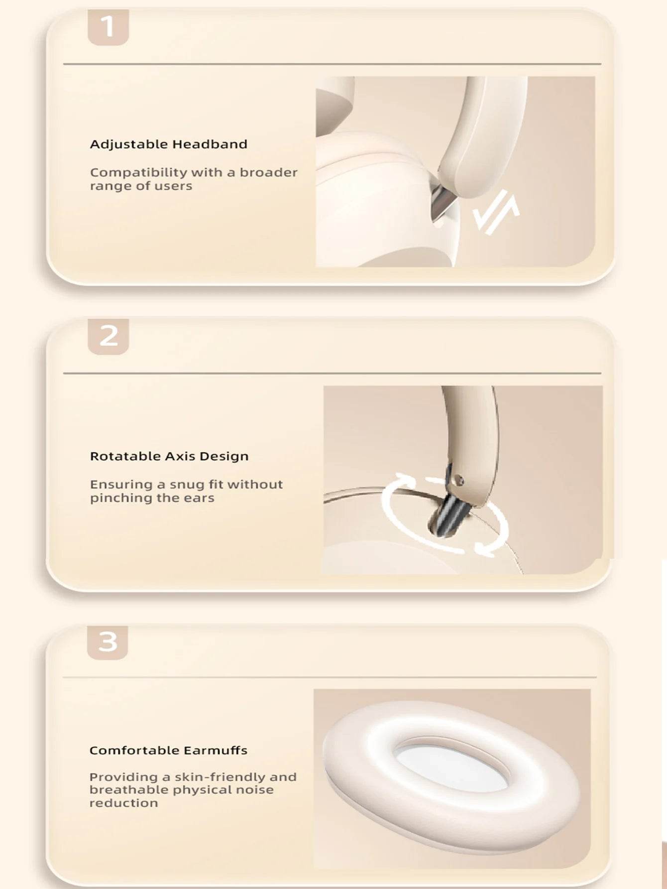 High-Quality Over-Ear Bluetooth Headphones