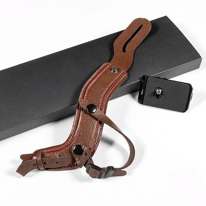 Premium Leather Wristband for Camera by Loja Manuel Coelho