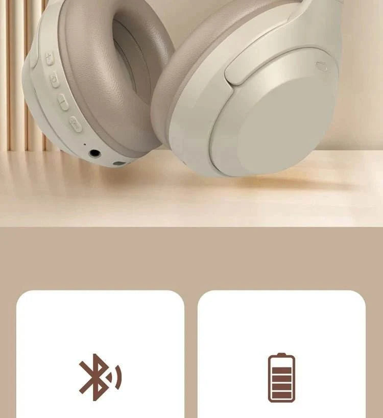 Subwoofer Gaming Wireless Bluetooth Headphones Over Ear HIFI Stereo