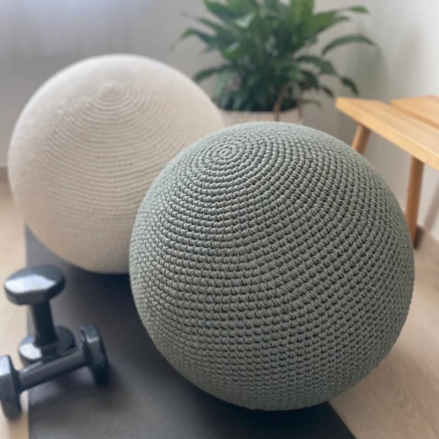 Yoga Ball Cover, 45 cm Cover for Gym Balls