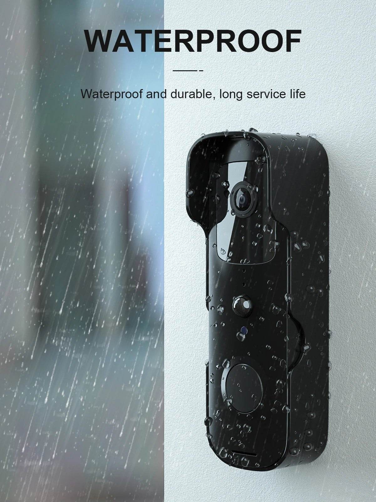 1080P WIFI Video Doorbell - Smart Wireless Security