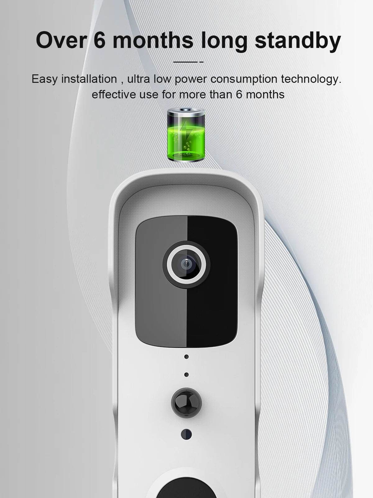 1080P WIFI Video Doorbell - Smart Wireless Security