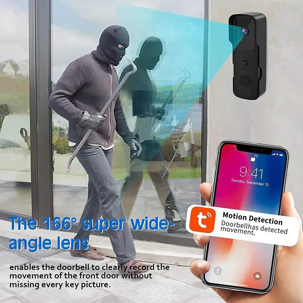1080P WIFI Video Doorbell - Smart Wireless Security