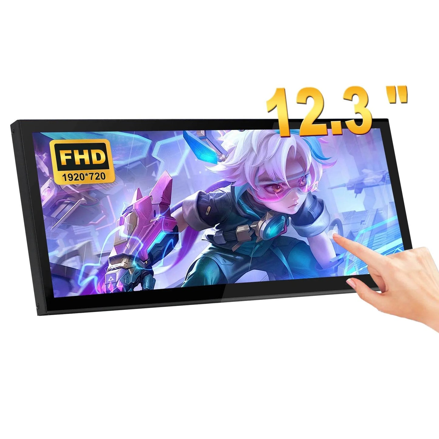 Portable 12.3/14.5 Inch Touch Monitor for PC