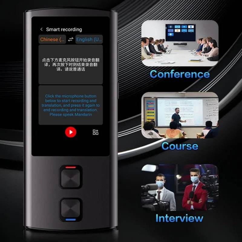138 Language 2-Way Translator T17 with Voice & Photo