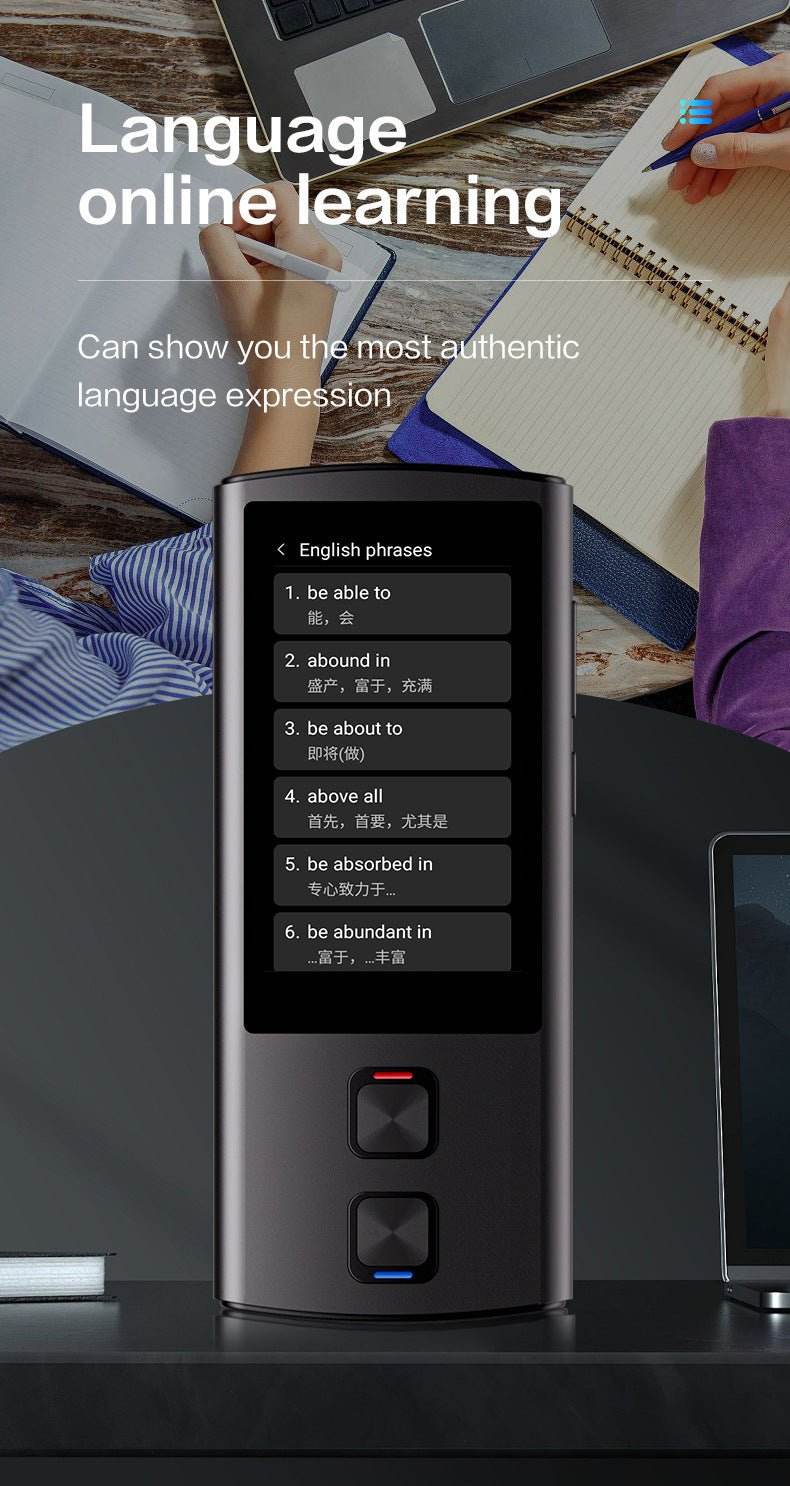 138 Language 2-Way Translator T17 with Voice & Photo