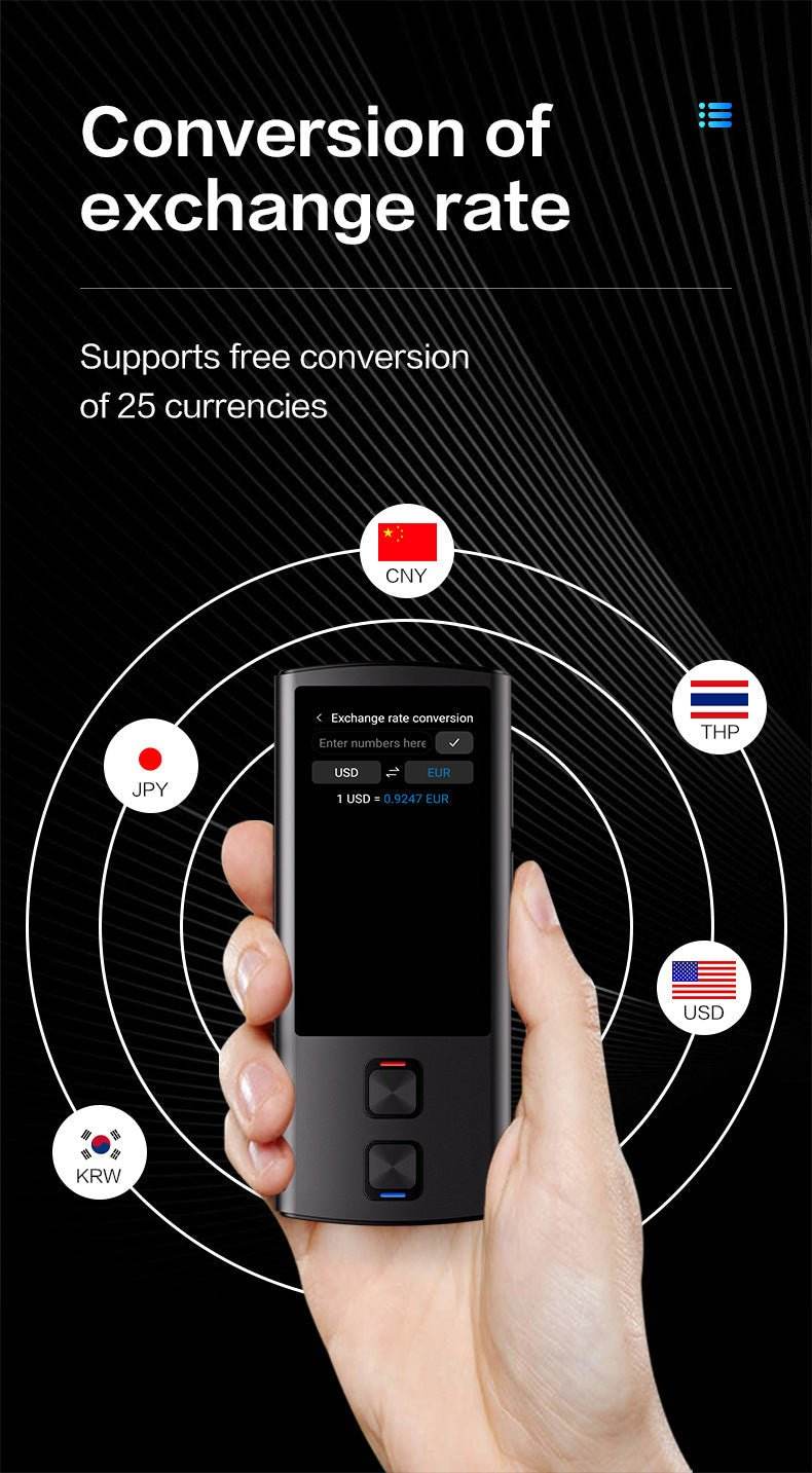 138 Language 2-Way Translator T17 with Voice & Photo