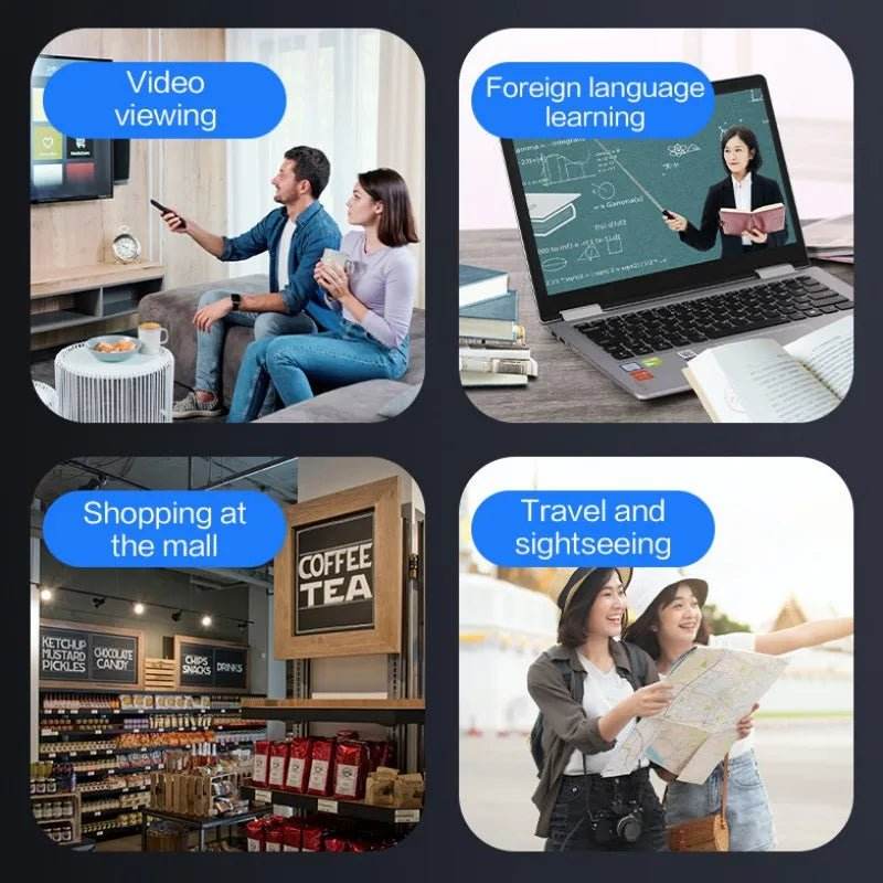 138 Language 2-Way Translator T17 with Voice & Photo