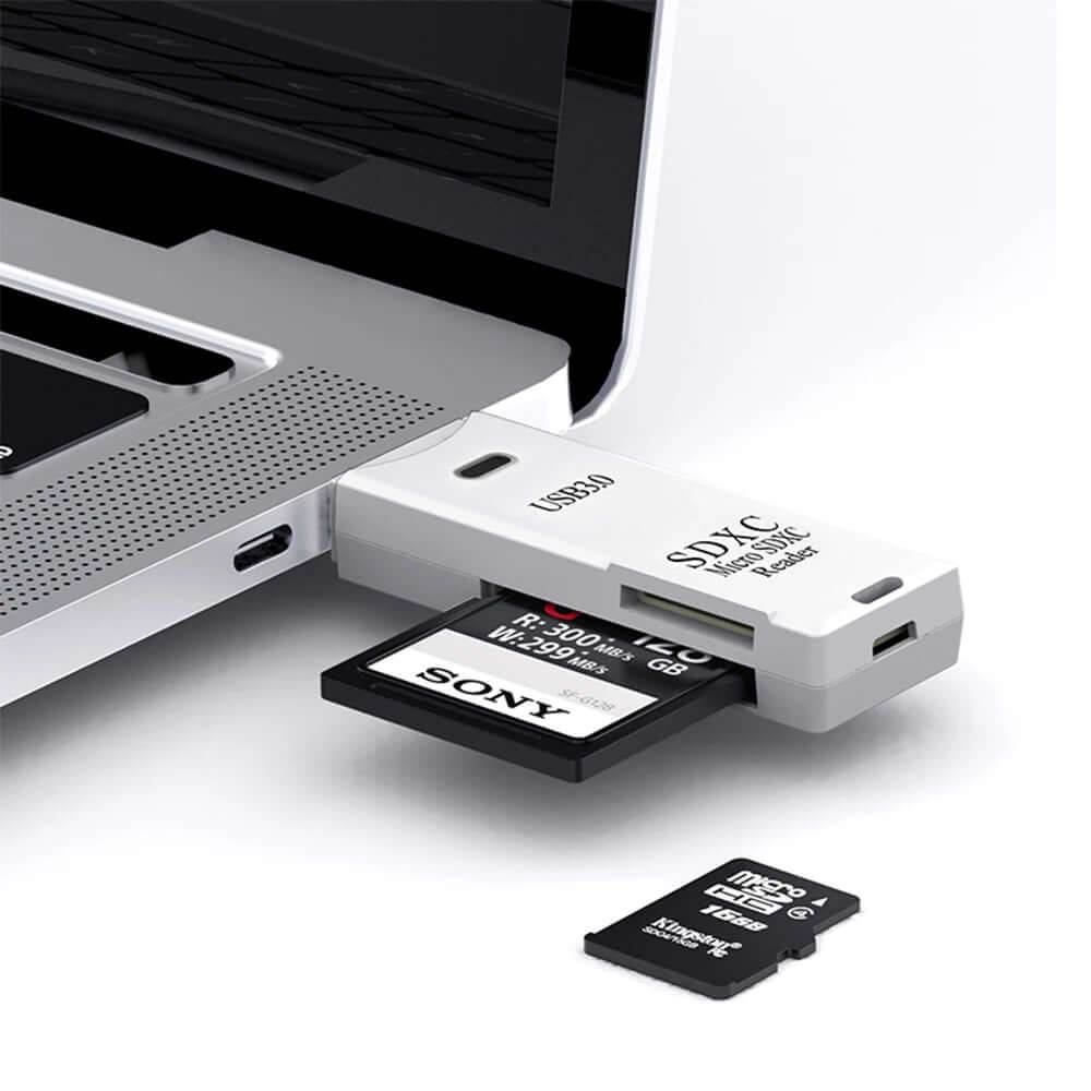 USB 3.0 Card Reader Micro TF & SD Compatible