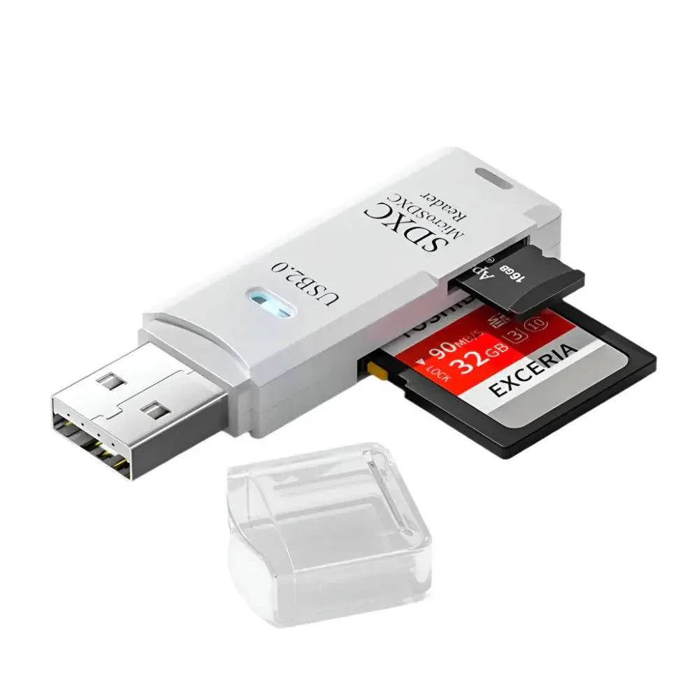 USB 3.0 Card Reader Micro TF & SD Compatible
