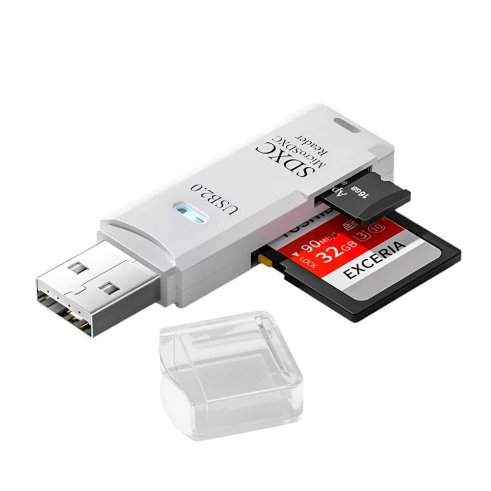 USB 3.0 Card Reader Micro TF & SD Compatible