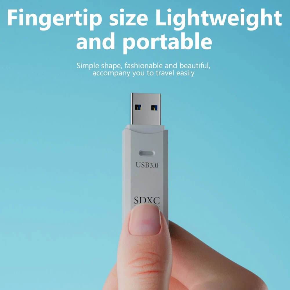 USB 3.0 Card Reader Micro TF & SD Compatible