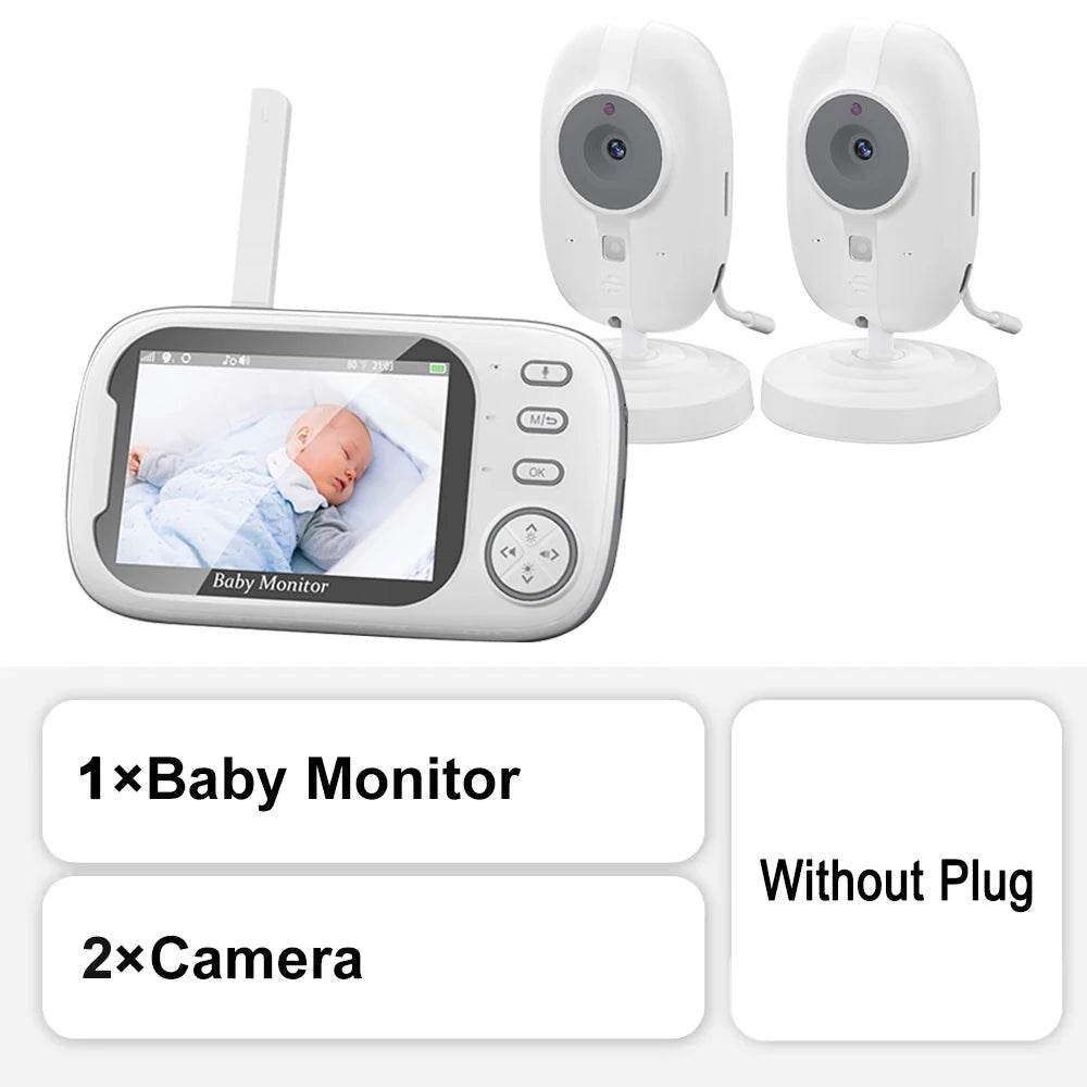 3.5" Video Baby Monitor with Night Vision & Audio