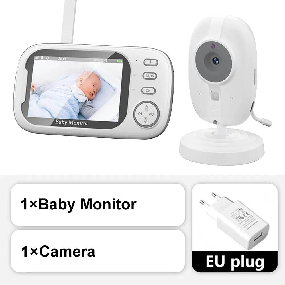 3.5" Video Baby Monitor with Night Vision & Audio