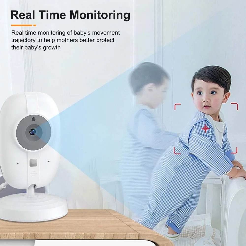 3.5" Video Baby Monitor with Night Vision & Audio