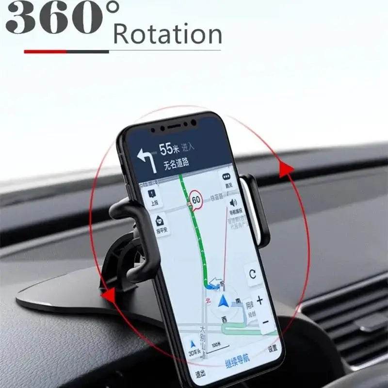 360° Rotatable Car Phone Holder | Universal Phone Stand