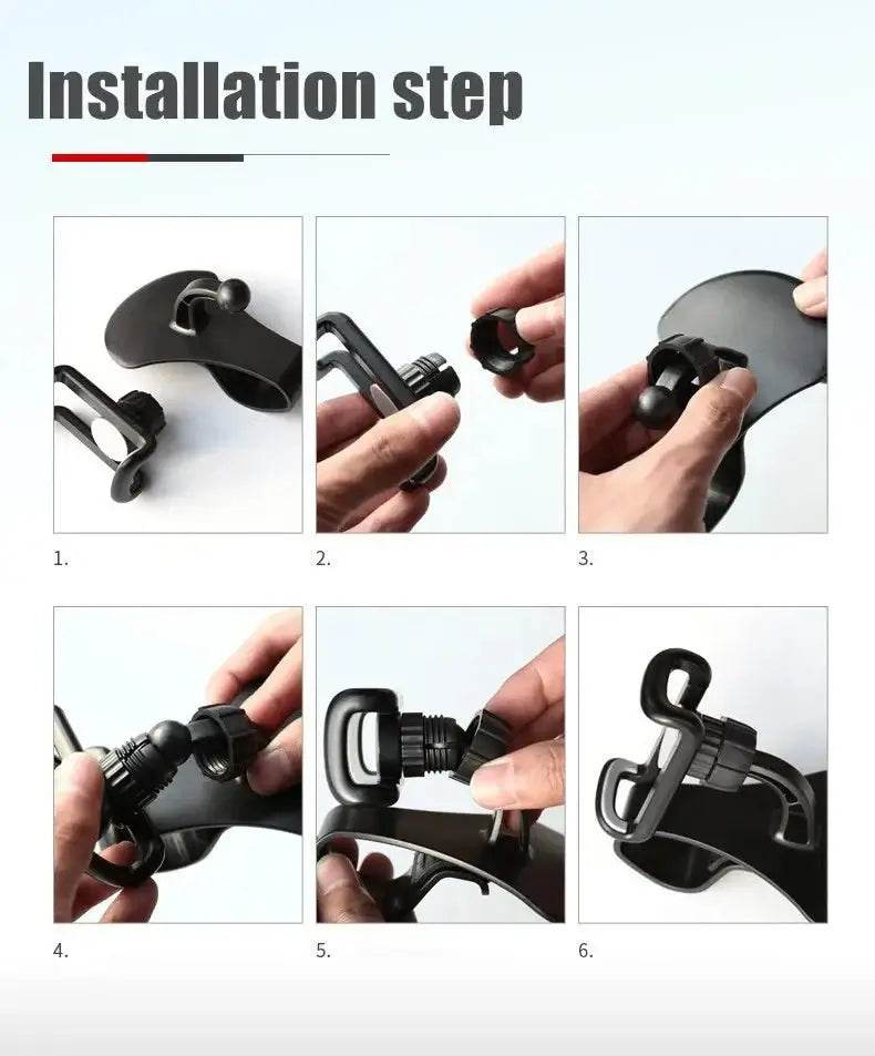 360° Rotatable Car Phone Holder | Universal Phone Stand