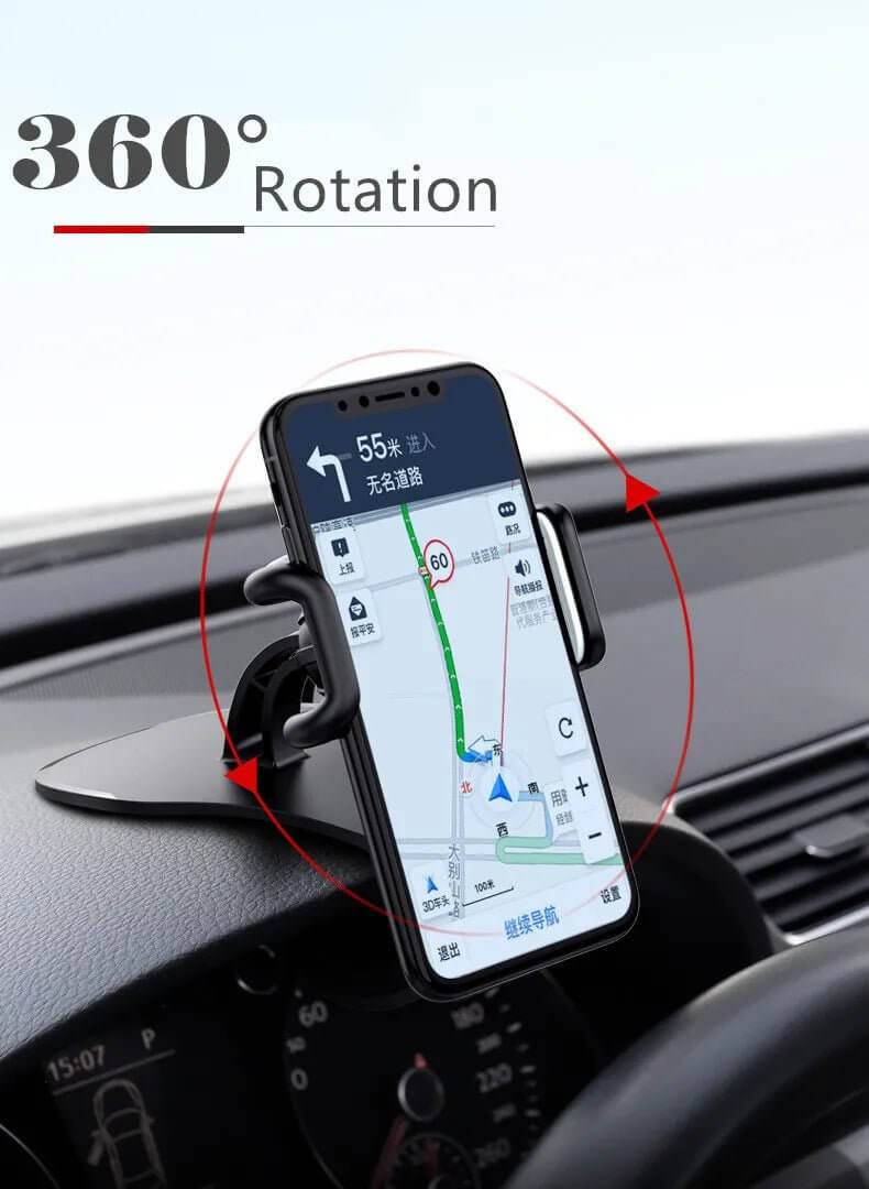 360° Rotatable Car Phone Holder | Universal Phone Stand