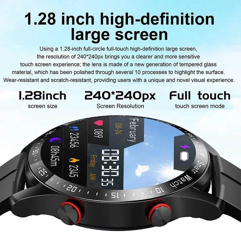 Smart Watch ECG+PPG Bluetooth Call Men Laser Health