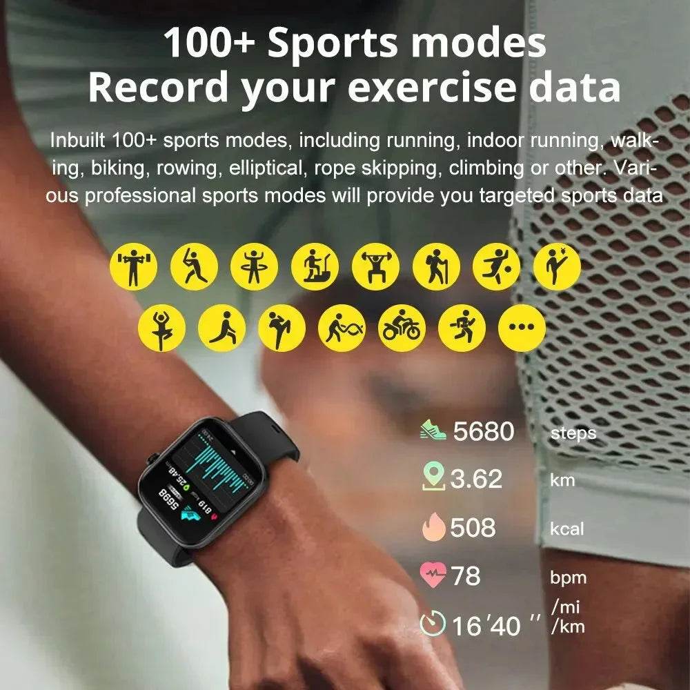Smartwatch for Men Voice Calling Health Monitoring COLMI P71