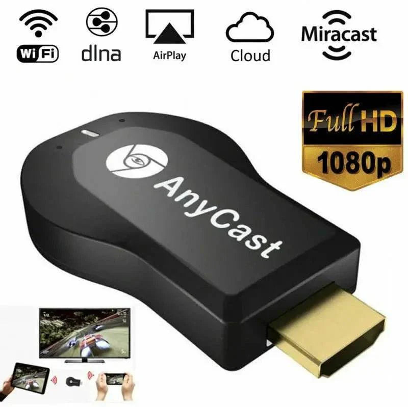 4K WiFi Display TV Dongle Receiver - M2 Plus HDMI Stick