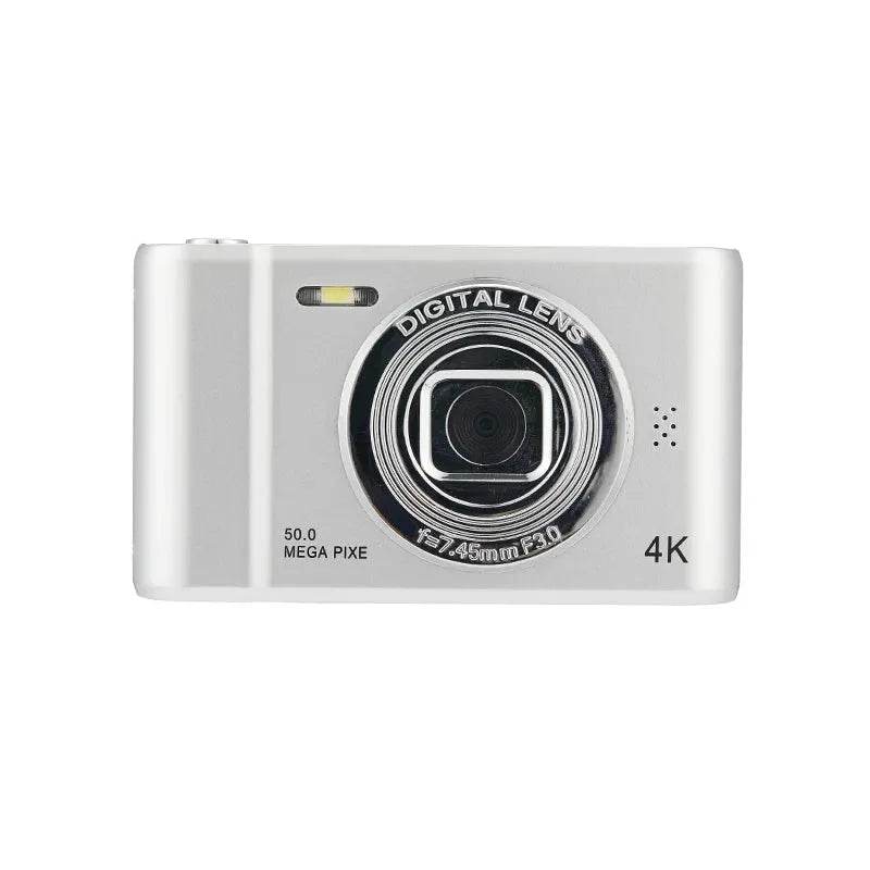 4K Digital Camera Travel Selfie Camara 50 Megapixels H2.4inch Screen