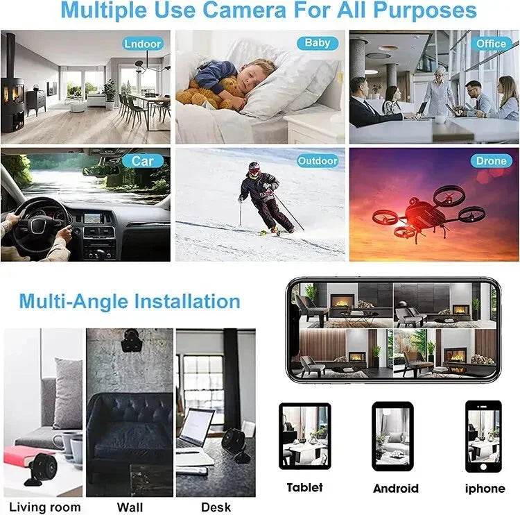 A9 Mini Camera WiFi Wireless Security Protection Remote Monitor Camcorders