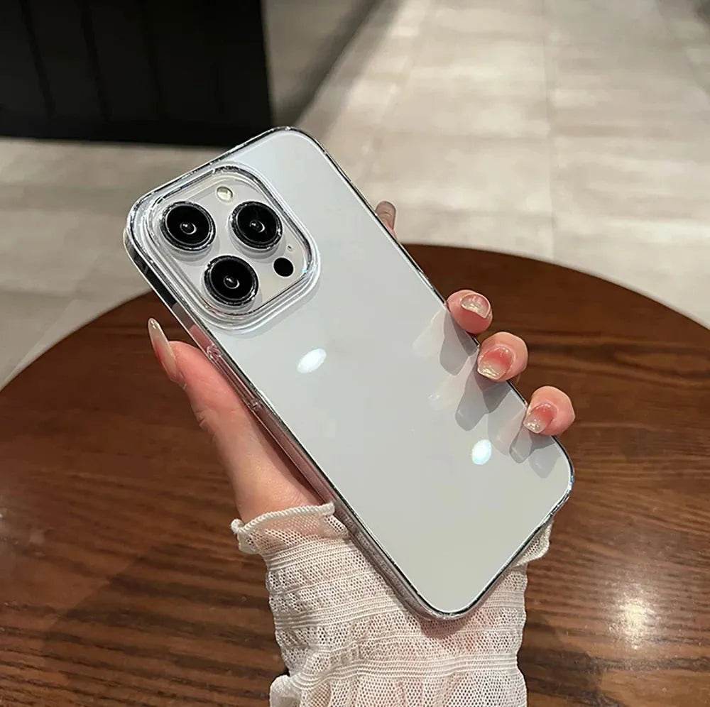 Luxury Transparent Soft Phone Cases iPhone16 15 14 13 12 11