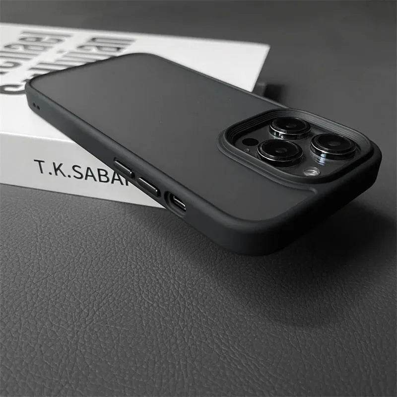 Armor Shockproof Hybrid Case for iPhone 15 14 16 Pro Max Matte Back Cover